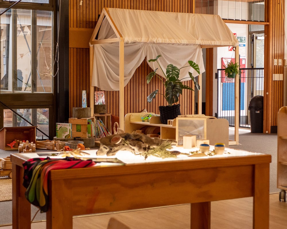 Children learning and playing at Little Moa's Early Learning Centre in Mount Wellington, Auckland
